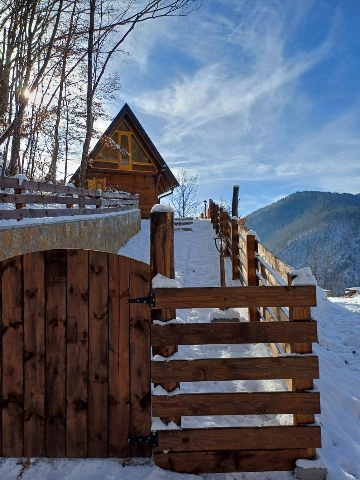 Drvene Kuce Suska - Wooden Houses Suska Zaovine Ngoại thất bức ảnh