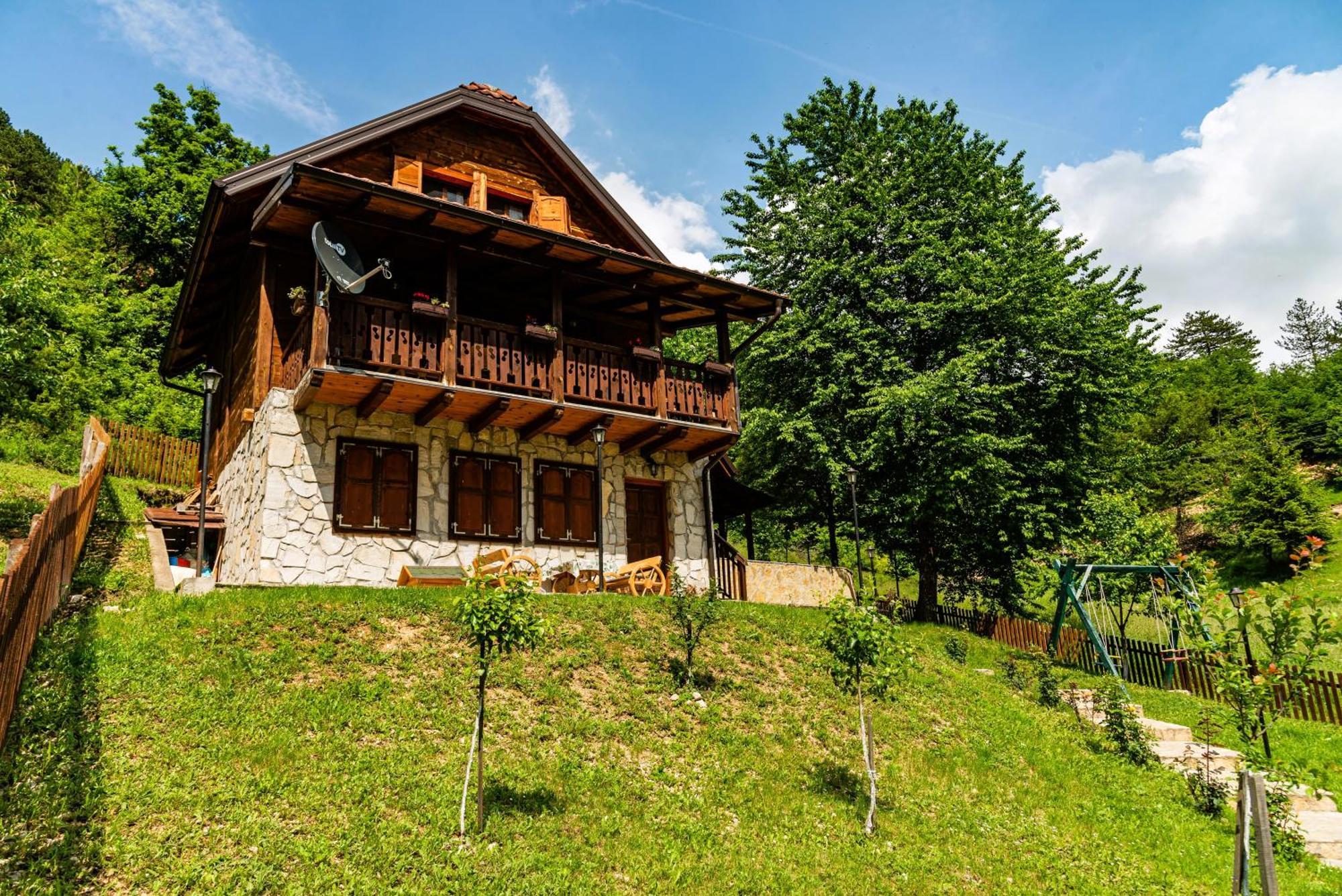 Drvene Kuce Suska - Wooden Houses Suska Zaovine Phòng bức ảnh