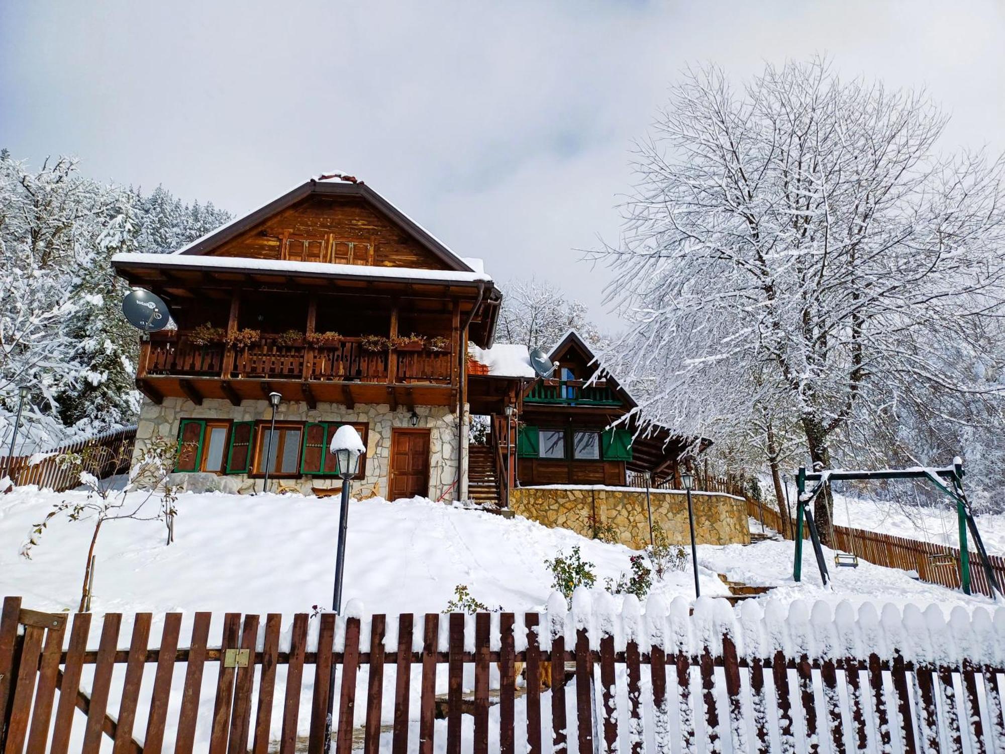 Drvene Kuce Suska - Wooden Houses Suska Zaovine Ngoại thất bức ảnh
